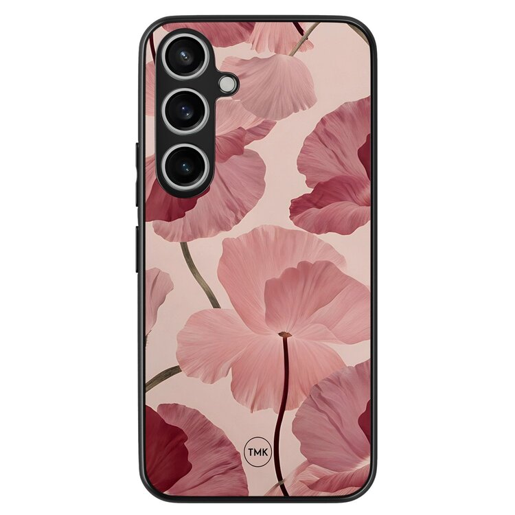 TMK Samsung Galaxy A15 backcover hoesje - Vintage blossom