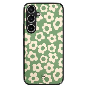 TMK Samsung Galaxy A15 backcover hoesje - Retro cute flowers