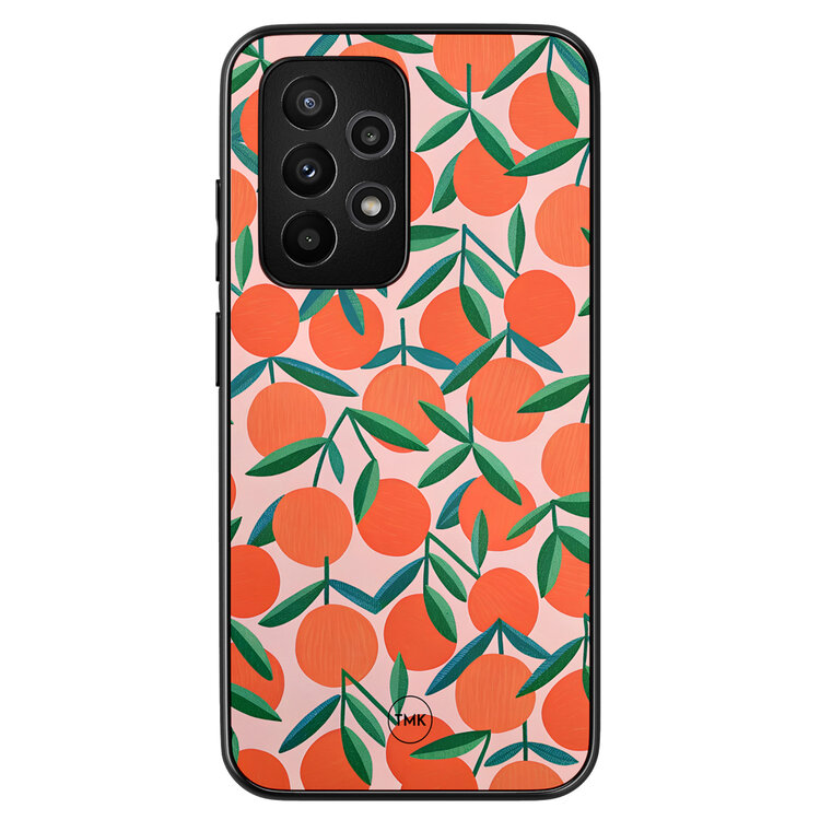 TMK Samsung Galaxy A52 backcover hoesje - Sweet oranges