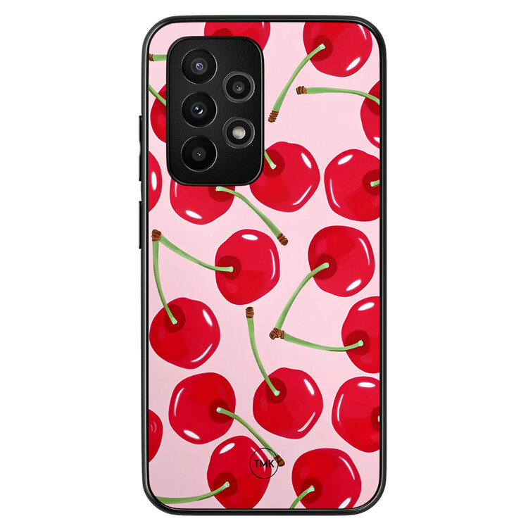 Casevibes Samsung Galaxy A52 backcover hoesje - Sweet cherry