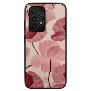 TMK Samsung Galaxy A52 backcover hoesje - Vintage blossom