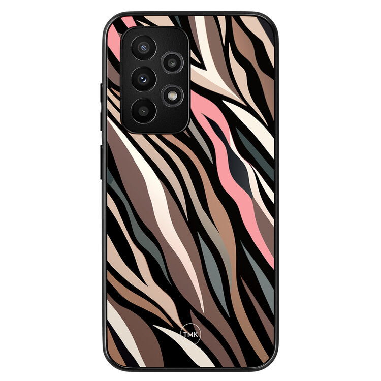 TMK Samsung Galaxy A52 backcover hoesje - Wild stripes