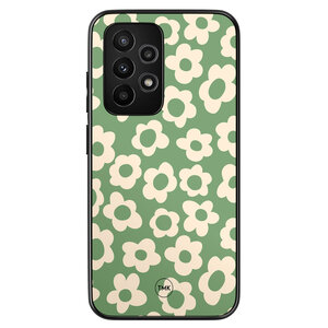 Casevibes Samsung Galaxy A52 backcover hoesje - Retro cute flowers