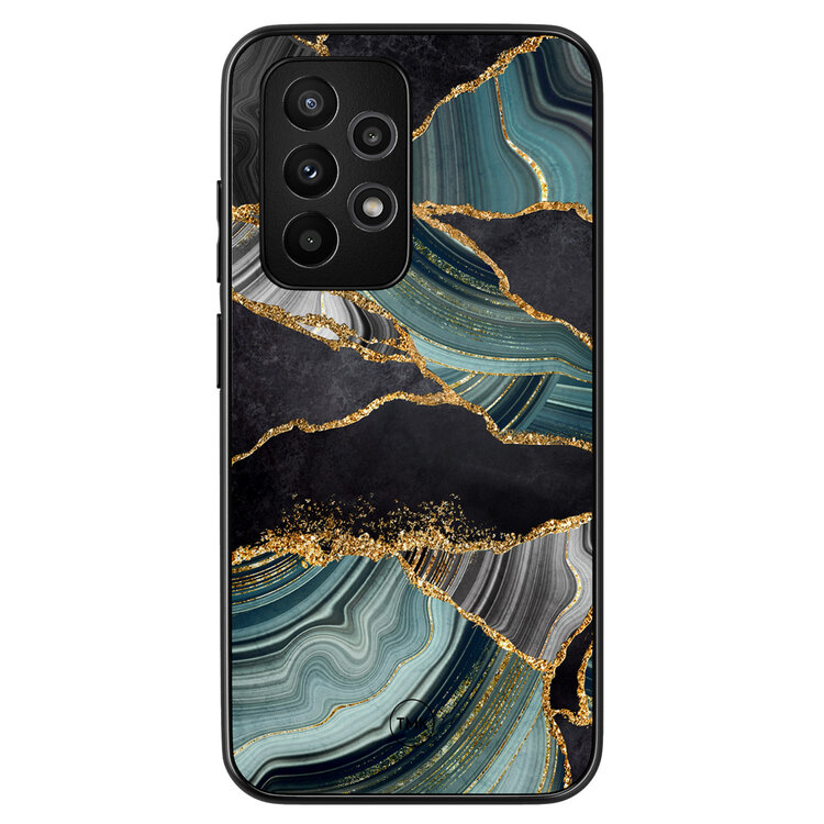 Casevibes Samsung Galaxy A53 backcover hoesje - Marble Jade Stone