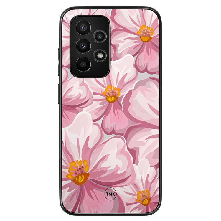 TMK Samsung Galaxy A53 backcover hoesje - Blush bloom