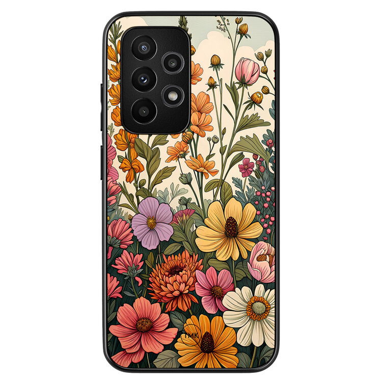 TMK Samsung Galaxy A53 backcover hoesje - Wildflowers