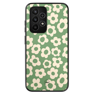 Casevibes Samsung Galaxy A53 backcover hoesje - Retro cute flowers