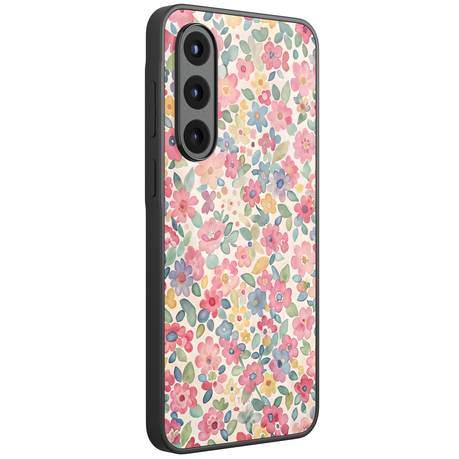 TMK Samsung Galaxy A56 glazen hardcase - Pastel Garden