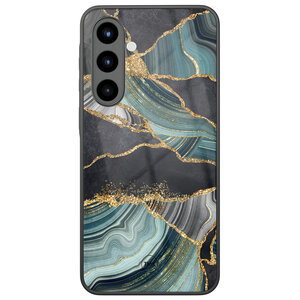 Casevibes Samsung Galaxy A56 glazen hardcase - Marble jade stone