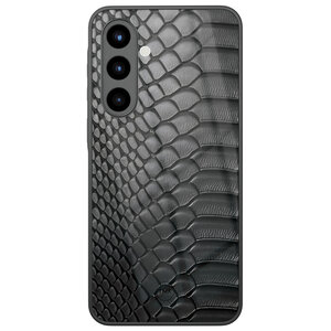 TMK Samsung Galaxy A56 glazen hardcase - Black snake