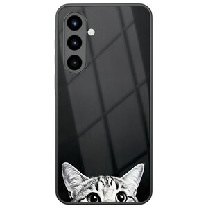 TMK Samsung Galaxy A56 glazen hardcase - Kat kiekeboe