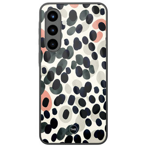 Casevibes Samsung Galaxy A56 glazen hardcase - Modern dots