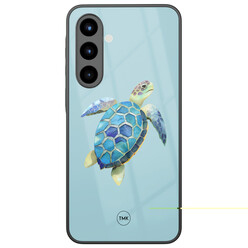 TMK Samsung Galaxy A56 glazen hardcase - Schildpad