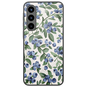 Casevibes Samsung Galaxy A56 glazen hardcase - Blueberries
