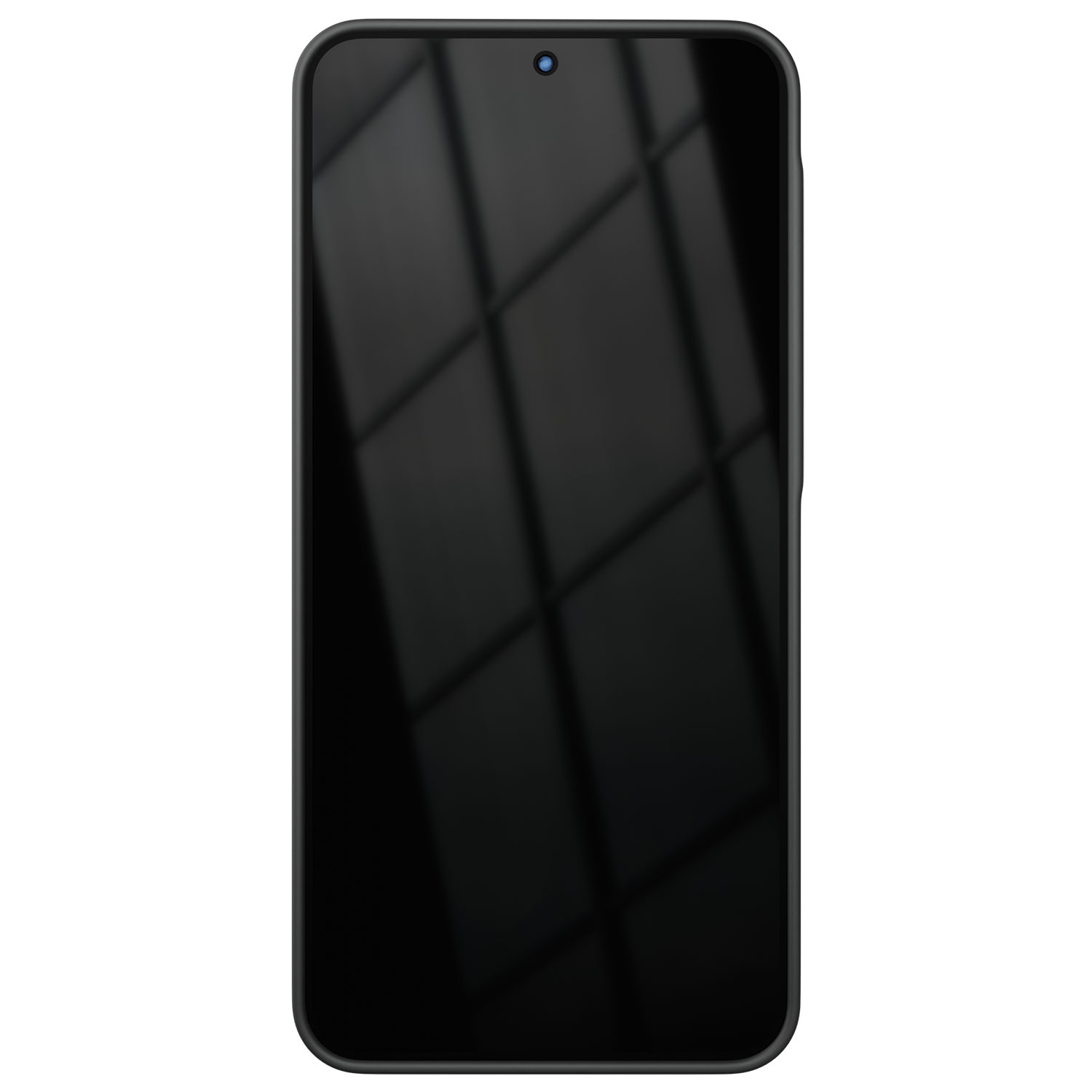 TMK Samsung Galaxy A56 glazen hardcase - Gestreept geel