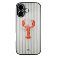 TMK iPhone 16 glazen hardcase - Kreeft