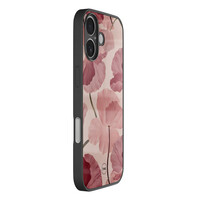 TMK iPhone 16 glazen hardcase - Vintage blossom