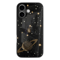TMK iPhone 16 glazen hardcase - Space