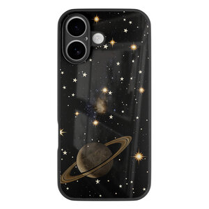 Casevibes iPhone 16 glazen hardcase - Space