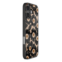 TMK iPhone 16 glazen hardcase - Bloom luxe
