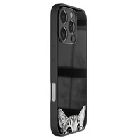 TMK iPhone 16 Pro glazen hardcase - Kat kiekeboe