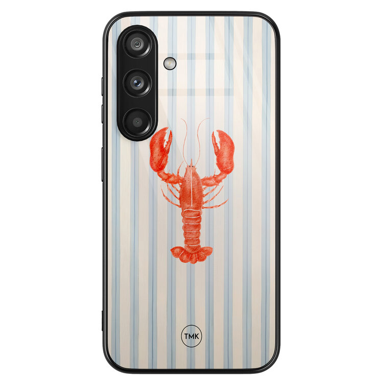 Casevibes Samsung Galaxy S24 glazen hardcase - Kreeft