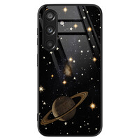 TMK Samsung Galaxy S24 glazen hardcase - Space