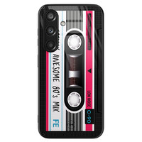 TMK Samsung Galaxy S24 glazen hardcase - Cassette