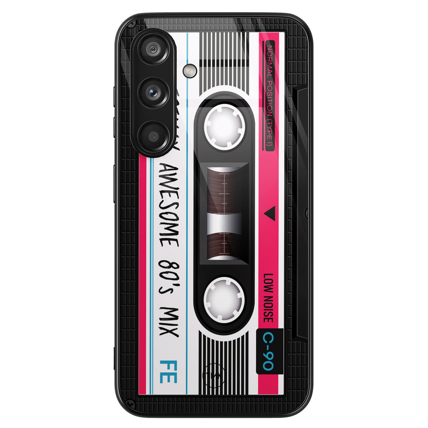 TMK Samsung Galaxy S24 glazen hardcase - Cassette