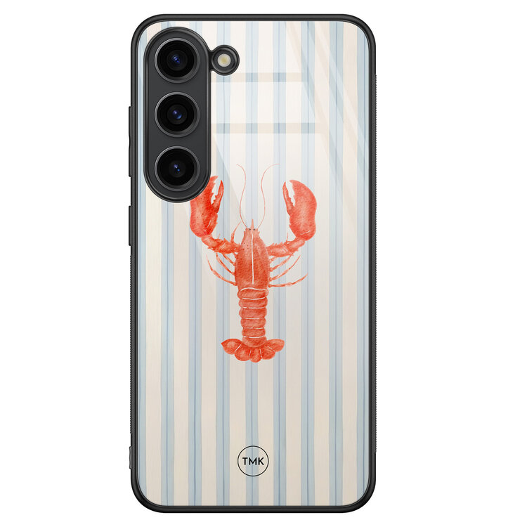 TMK Samsung Galaxy S23 glazen hardcase - Kreeft