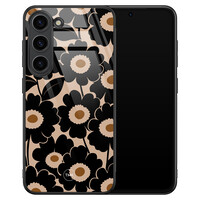 TMK Samsung Galaxy S23 glazen hardcase - Bloom luxe