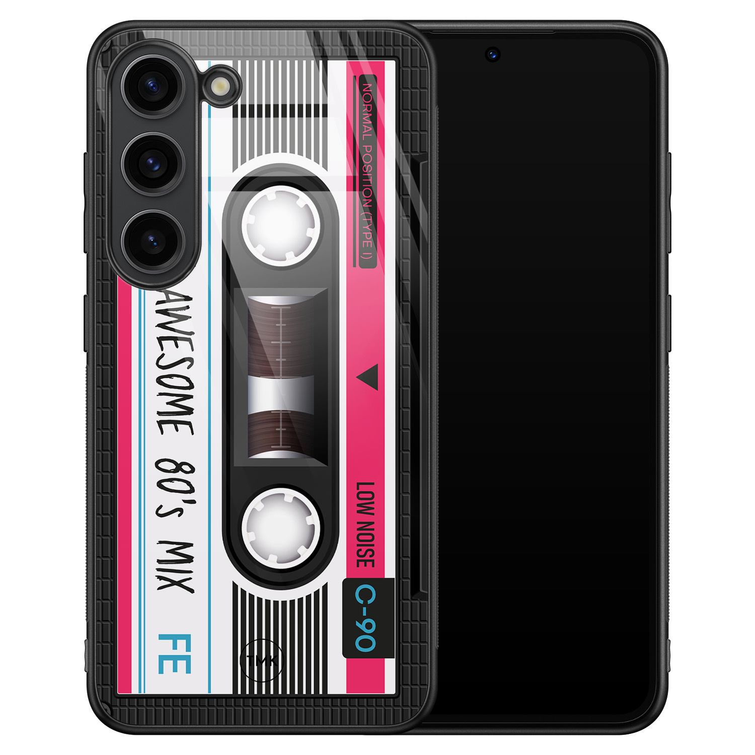 TMK Samsung Galaxy S23 glazen hardcase - Cassette