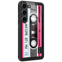 TMK Samsung Galaxy S23 glazen hardcase - Cassette