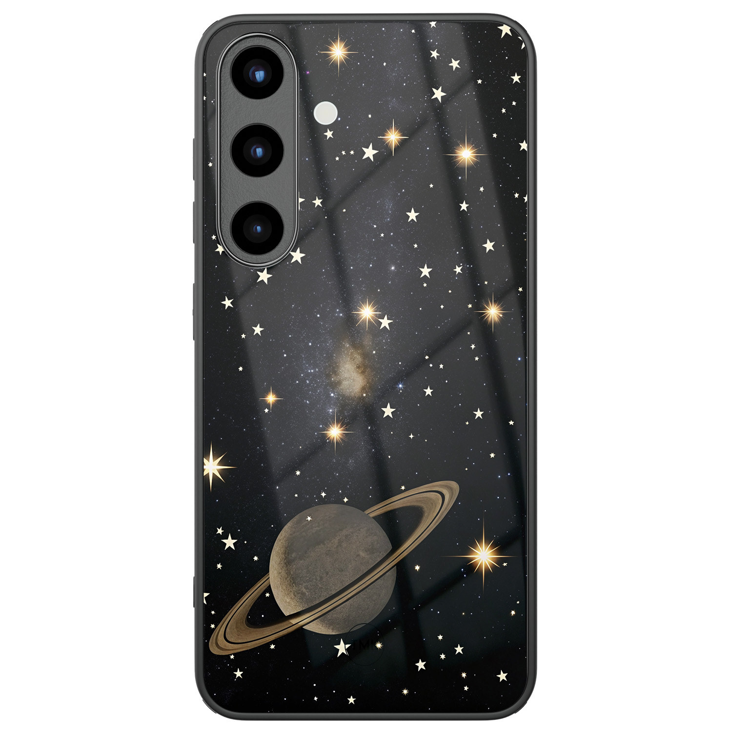 TMK Samsung Galaxy S25 glazen hardcase - Space