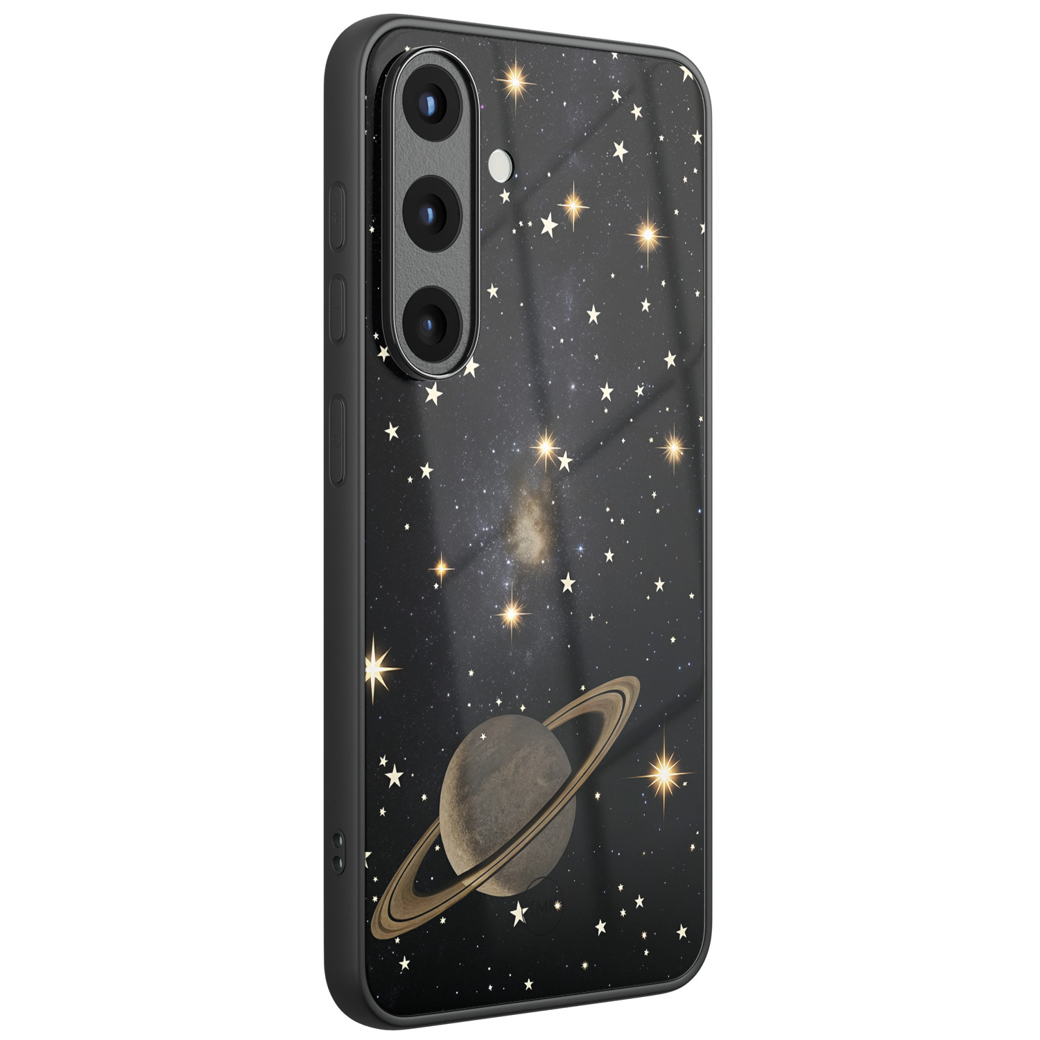 TMK Samsung Galaxy S25 glazen hardcase - Space