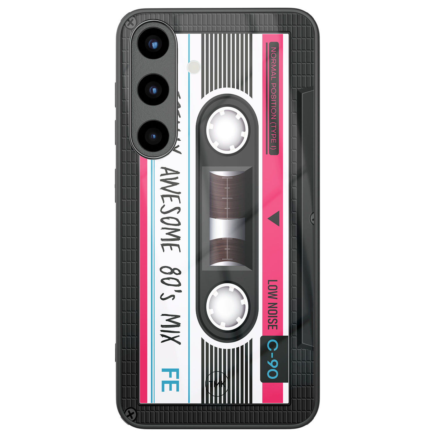 TMK Samsung Galaxy S25 glazen hardcase - Cassette