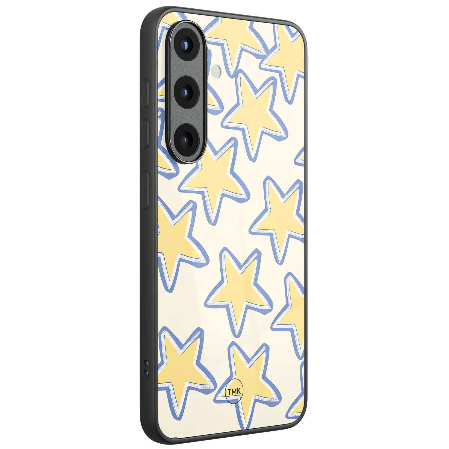 TMK Samsung Galaxy S25 glazen hardcase - Retro stars