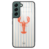 TMK Samsung Galaxy S22 glazen hardcase - Kreeft