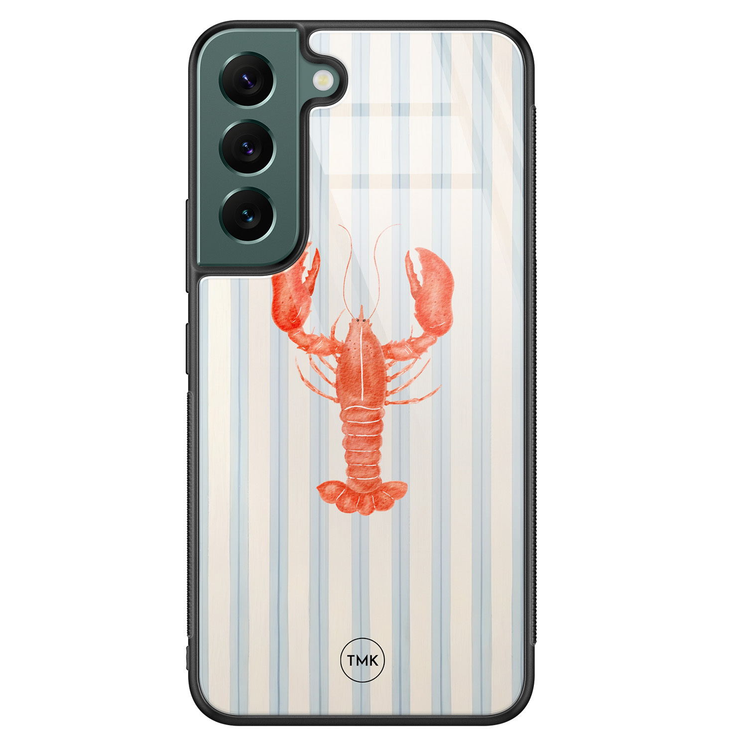 TMK Samsung Galaxy S22 glazen hardcase - Kreeft