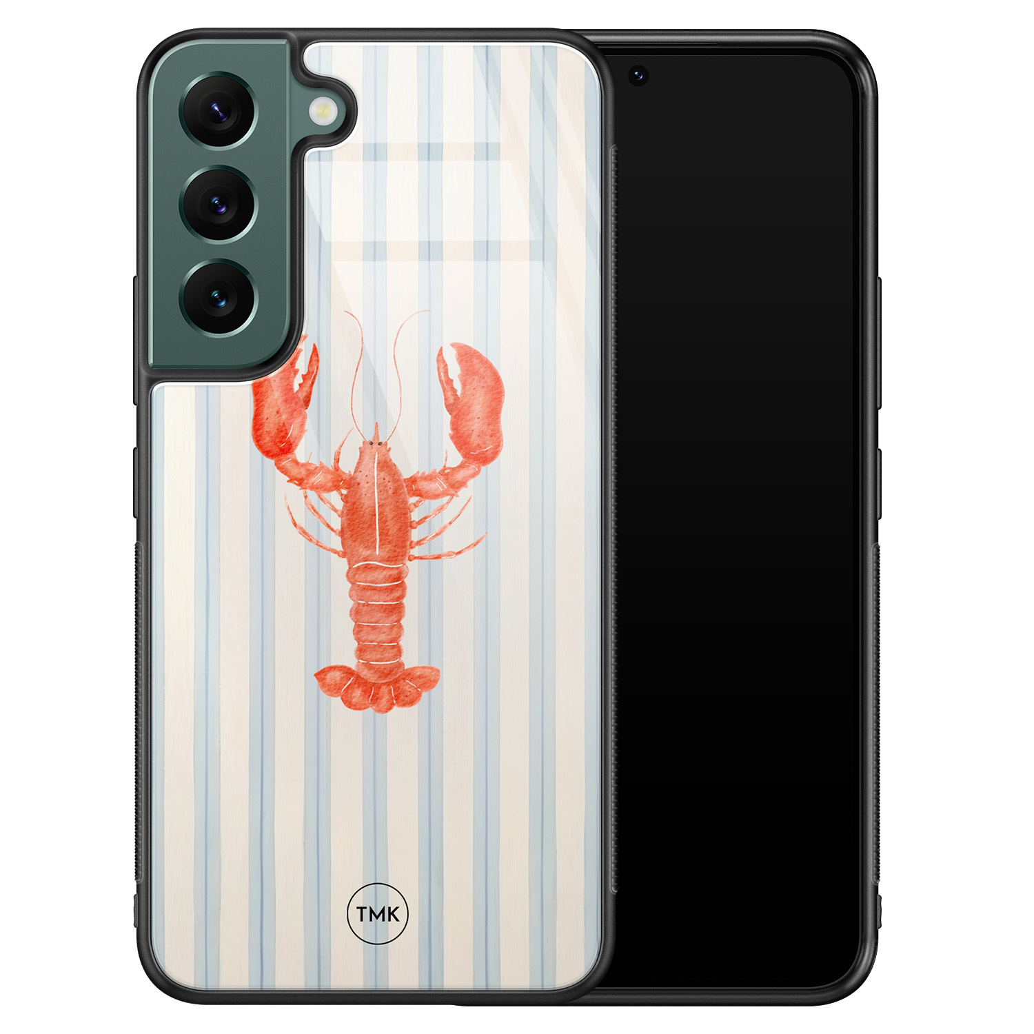 TMK Samsung Galaxy S22 glazen hardcase - Kreeft
