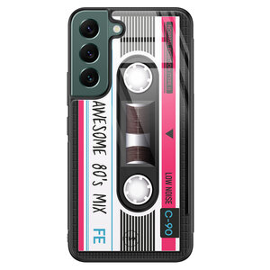 TMK Samsung Galaxy S22 glazen hardcase - Cassette
