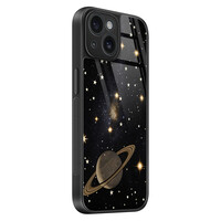 TMK iPhone 15 glazen hardcase - Space