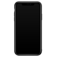 TMK iPhone 11 glazen hardcase - Giraffen