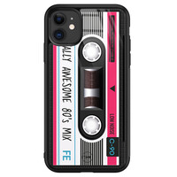 TMK iPhone 11 glazen hardcase - Cassette