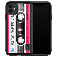 TMK iPhone 11 glazen hardcase - Cassette
