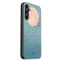 TMK Samsung Galaxy A54 backcover hoesje - Moon birds