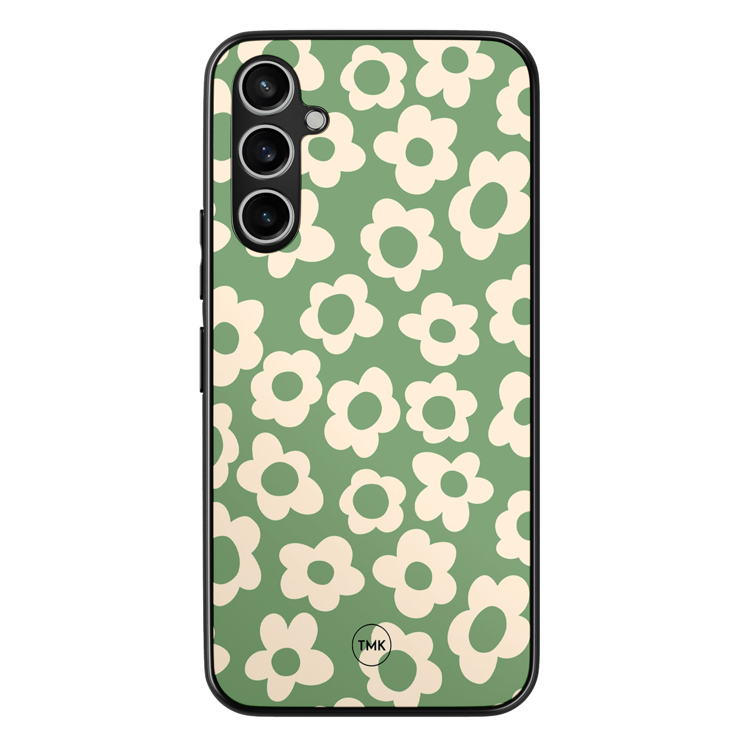 TMK Samsung Galaxy A54 backcover hoesje - Retro cute flowers