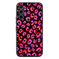 TMK Samsung Galaxy A54 backcover hoesje - Luipaard neon