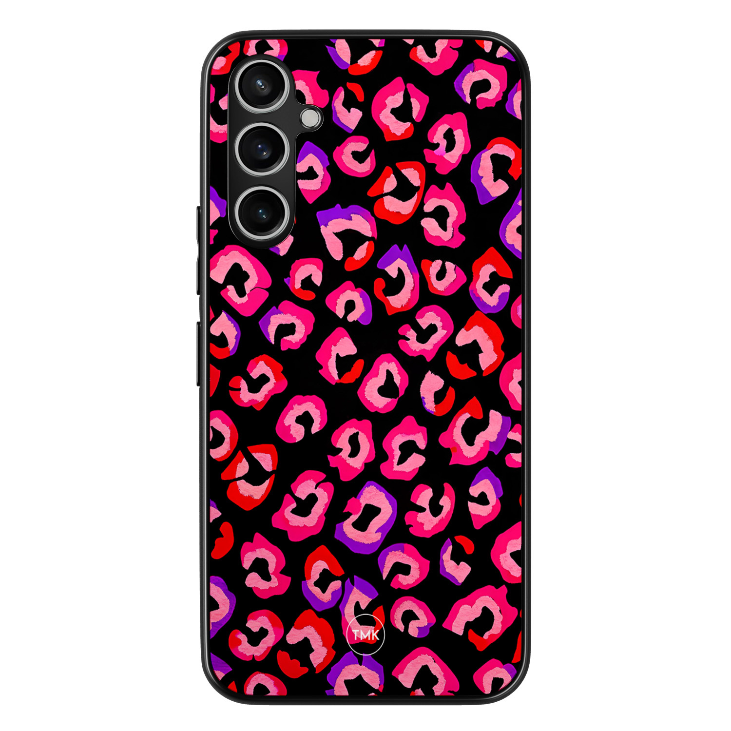 TMK Samsung Galaxy A54 backcover hoesje - Luipaard neon