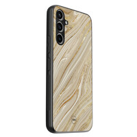TMK Samsung Galaxy A54 backcover hoesje - Golden marble